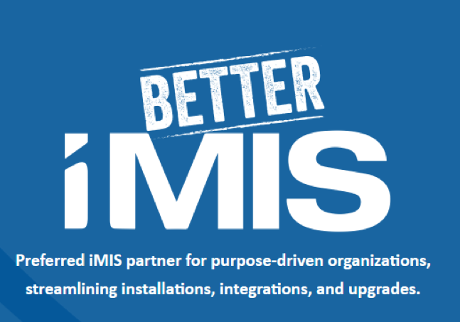 Better iMIS — Preferred iMIS partner for purpose-driven organizations, streamlining installations, integrations, and upgrades.